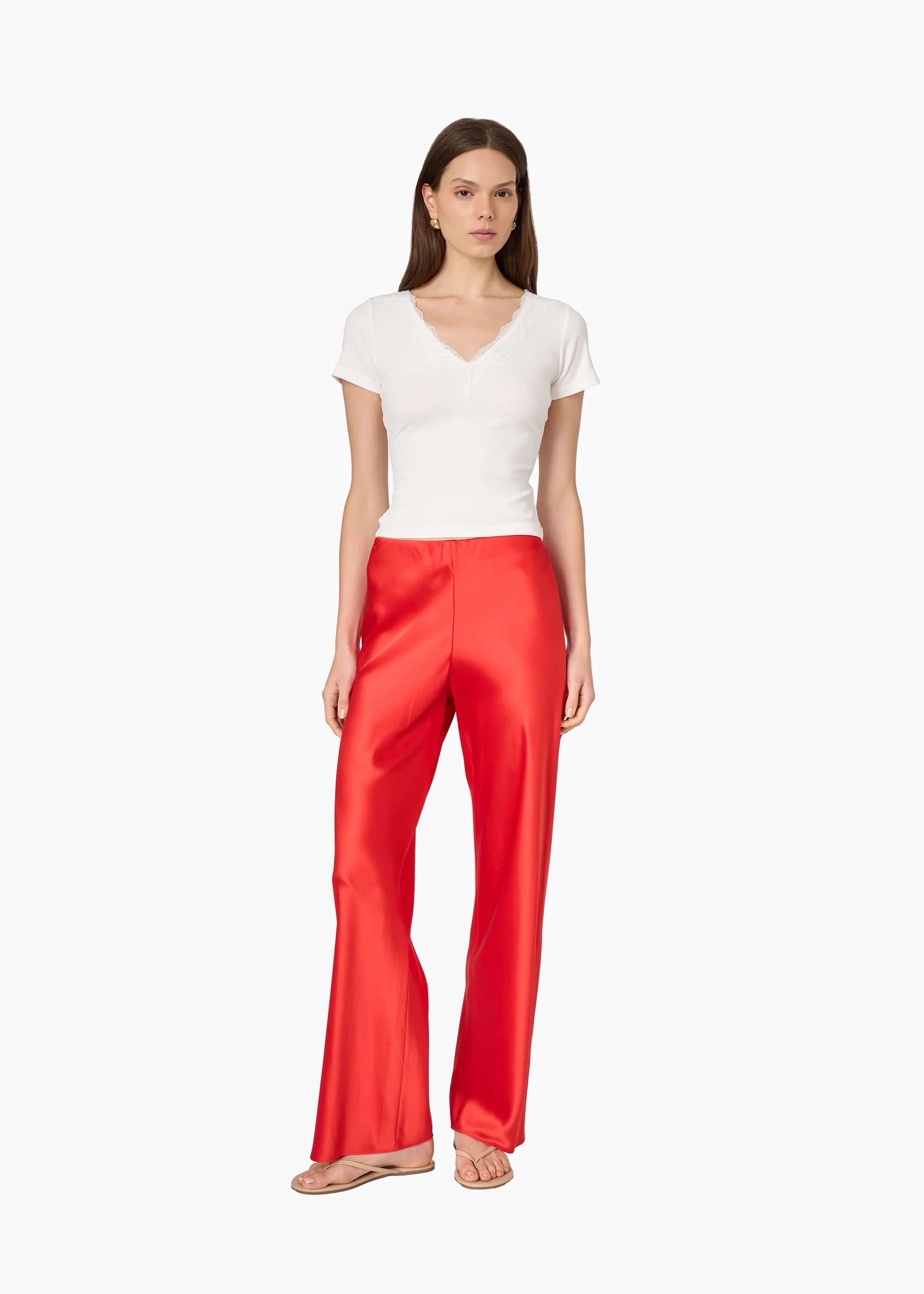 Bristol Mid Rise Pant Goji - Image 2