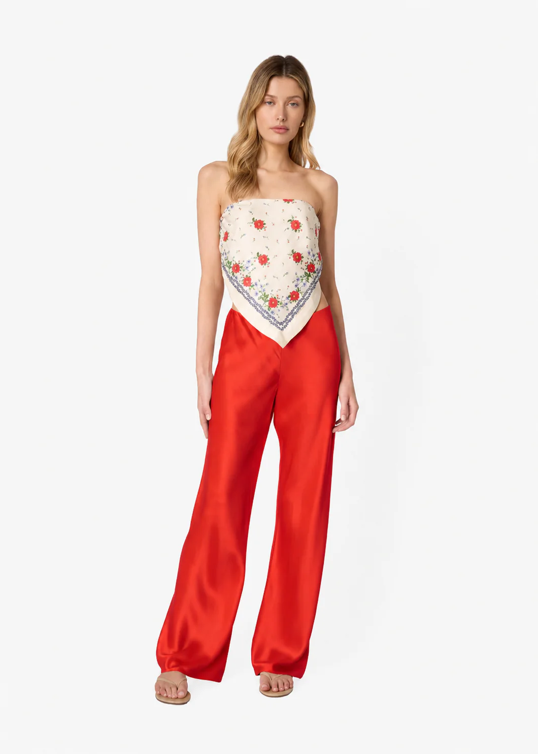 Bristol Mid Rise Pant Goji - Image 3