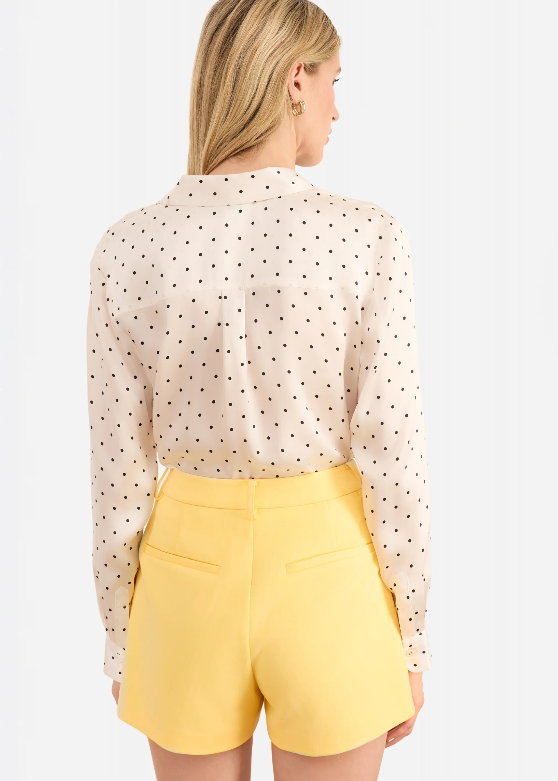 Crosby Silk Blouse Pin Dot - Image 4