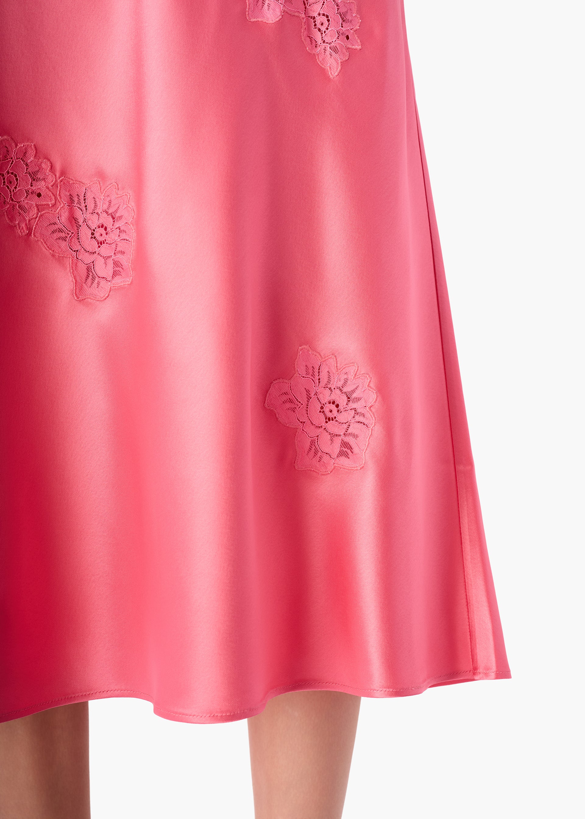 Florina Midi Skirt Hibiscus - Image 3