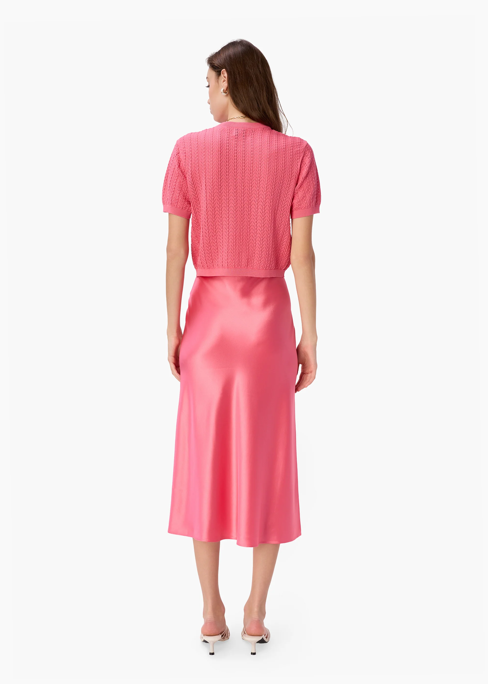 Florina Midi Skirt Hibiscus - Image 4