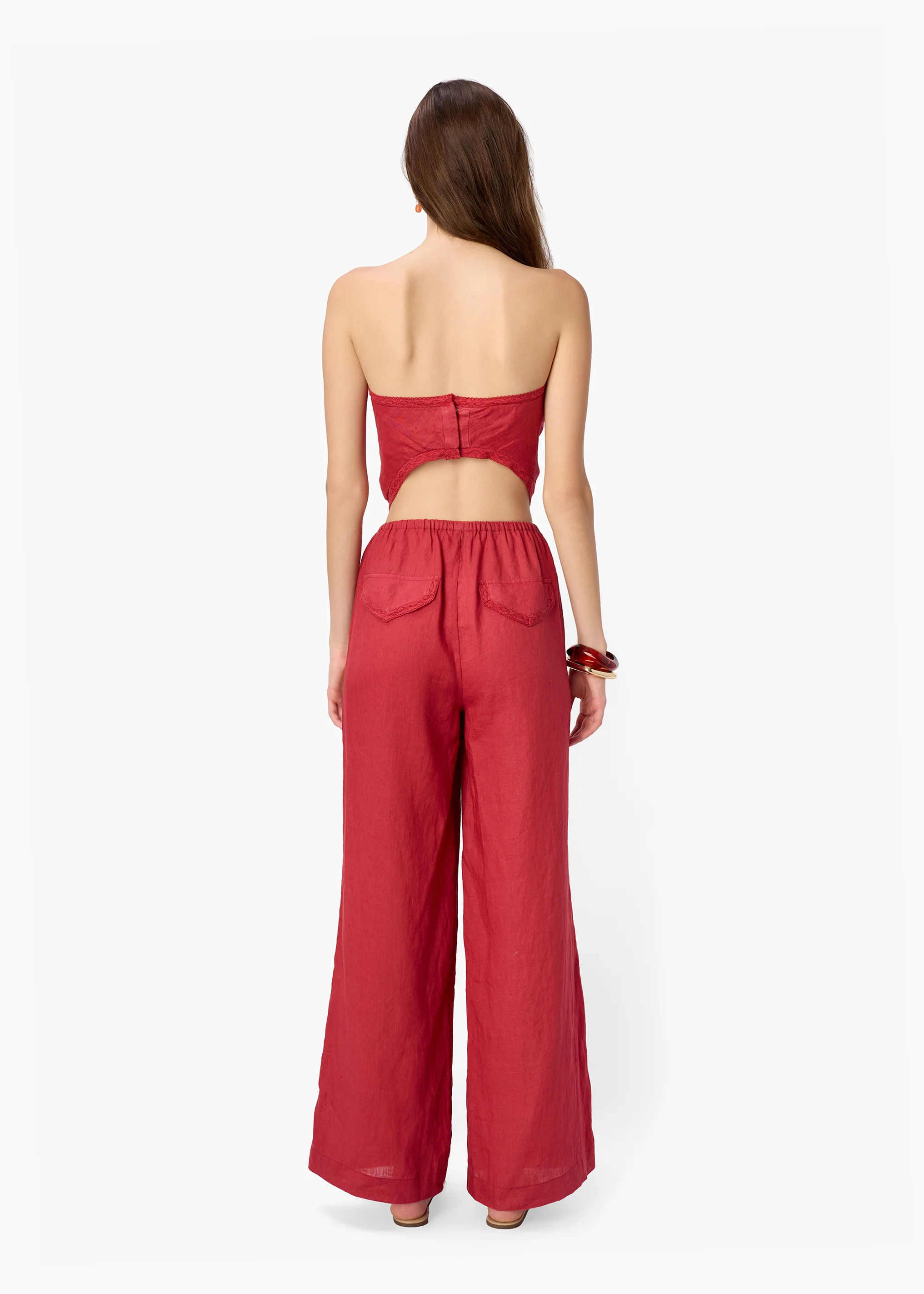 Gael Strapless Camisole Huckleberry - Image 5