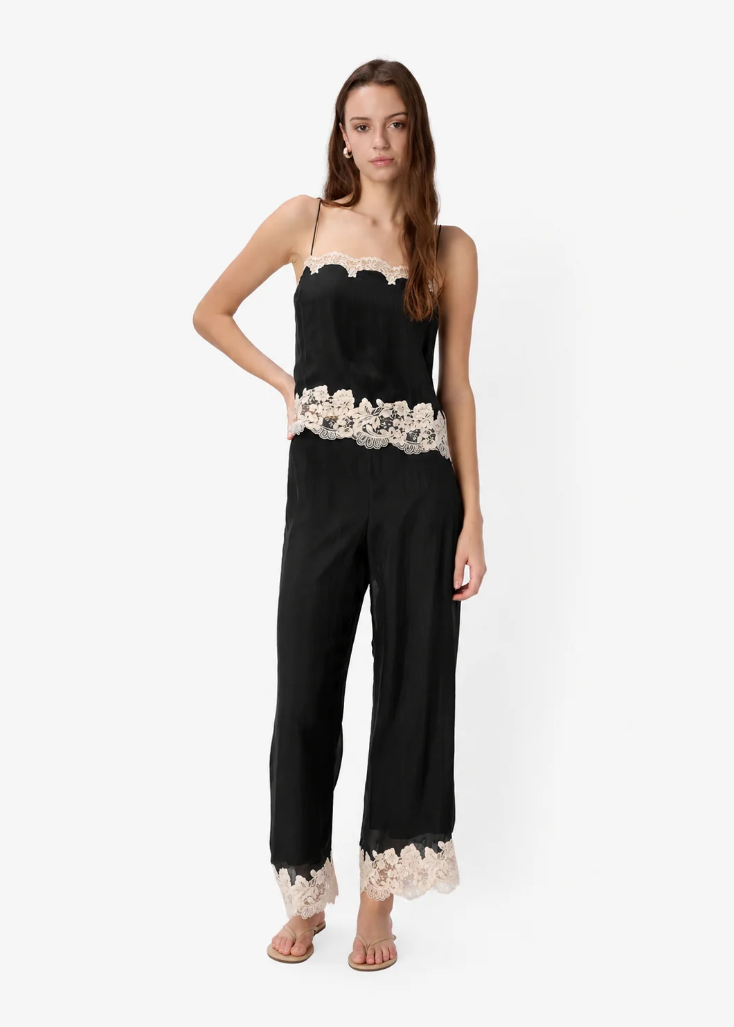 Gilda Silk Pant Black - Image 2