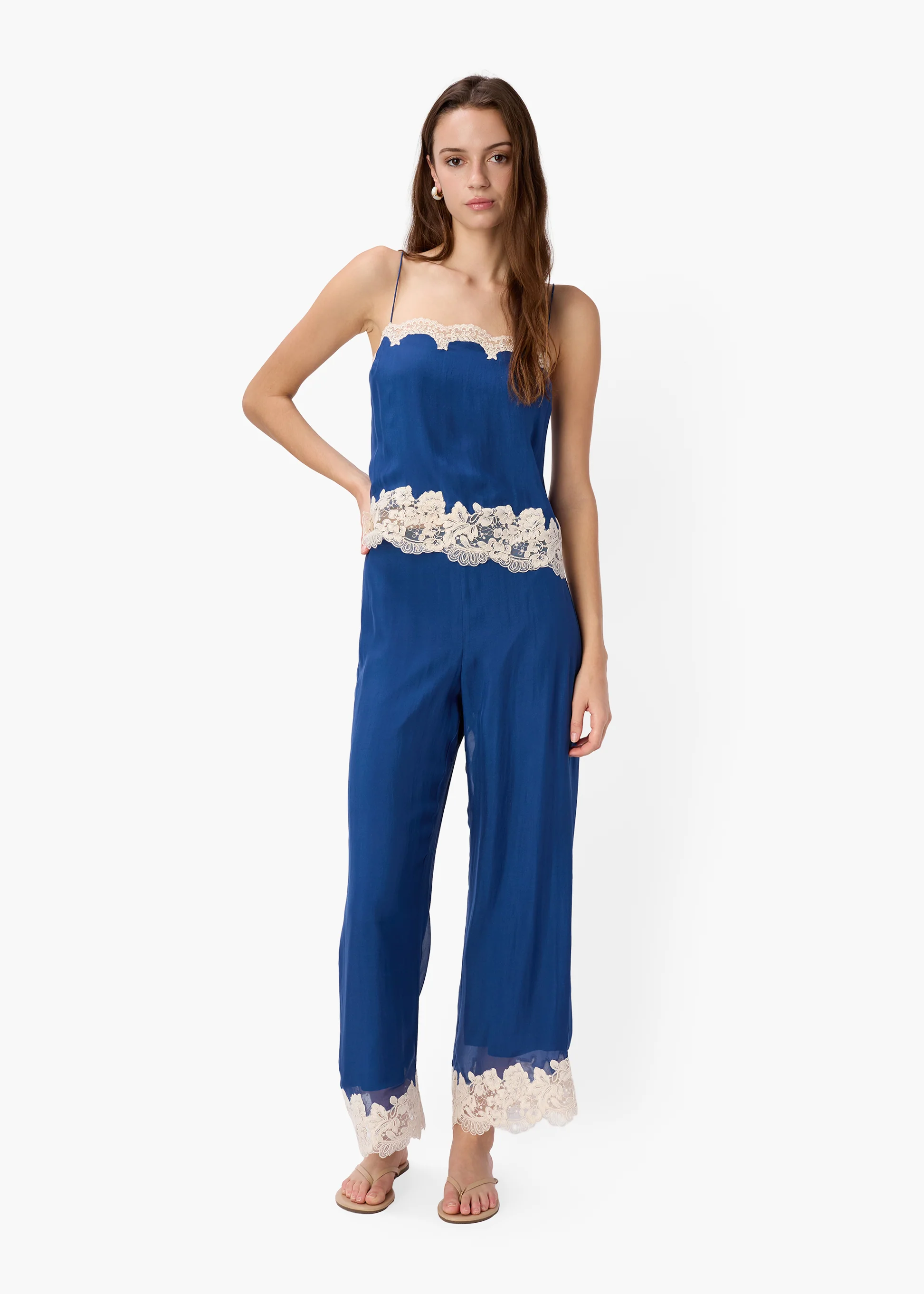 Gilda Silk Pant Sailor - Image 2