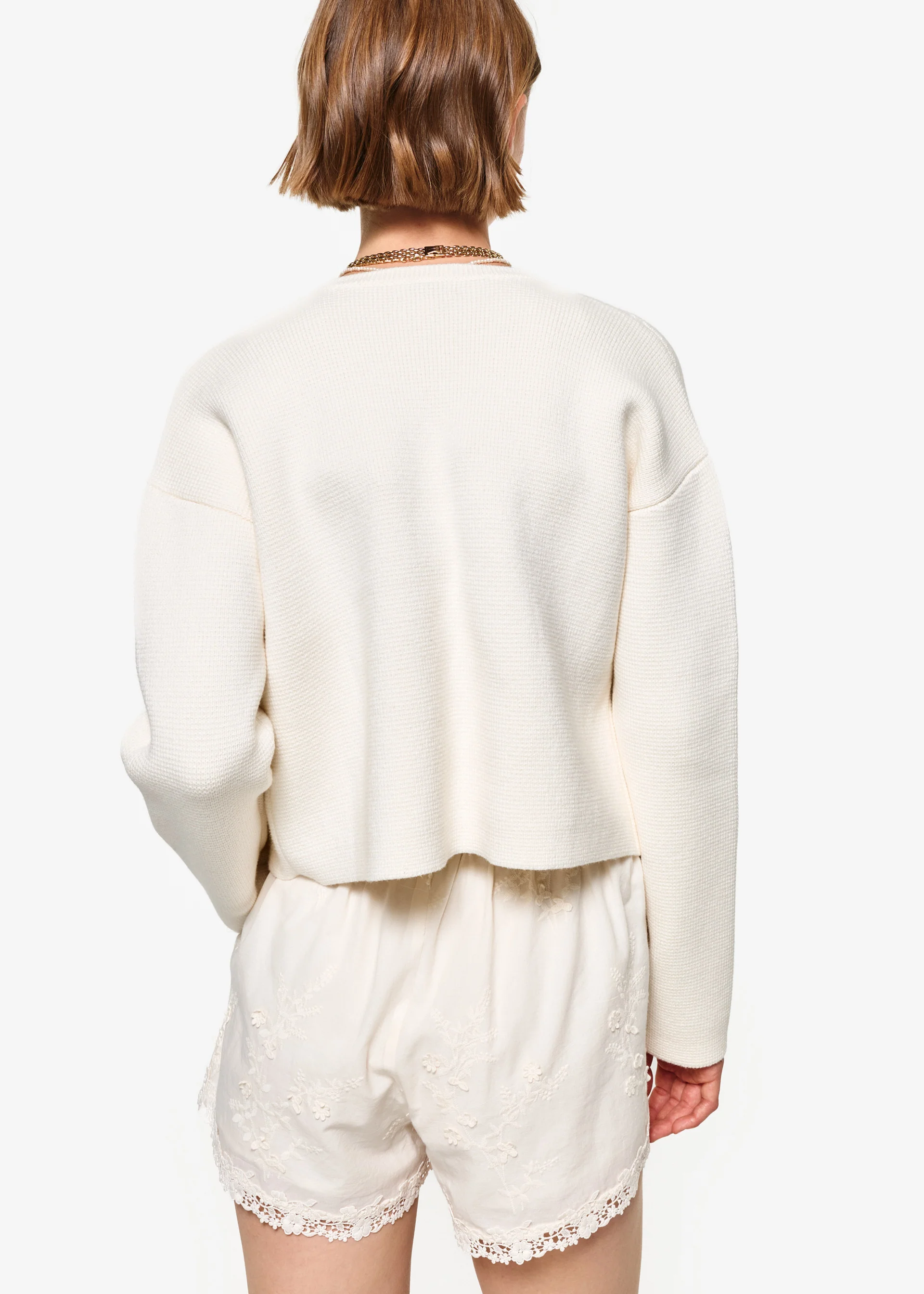 Hara Cardigan Cream - Image 3