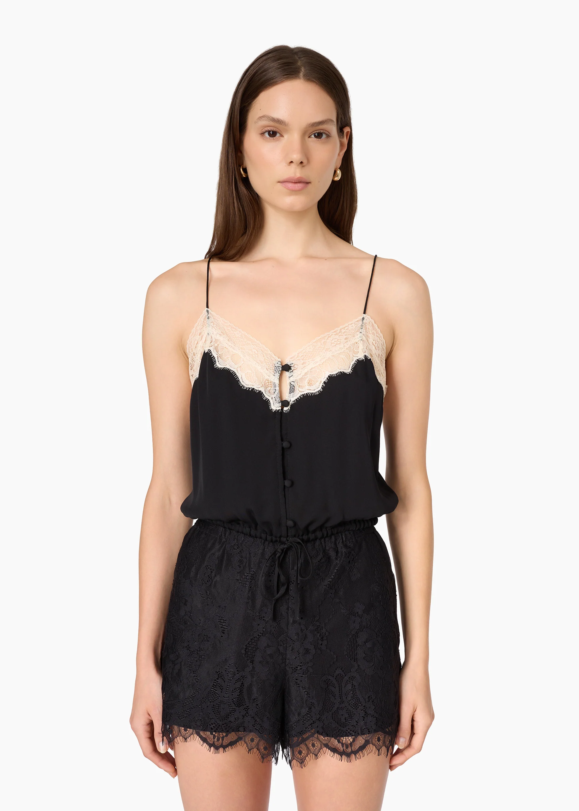 Libi Silk Camisole Black - Image 2