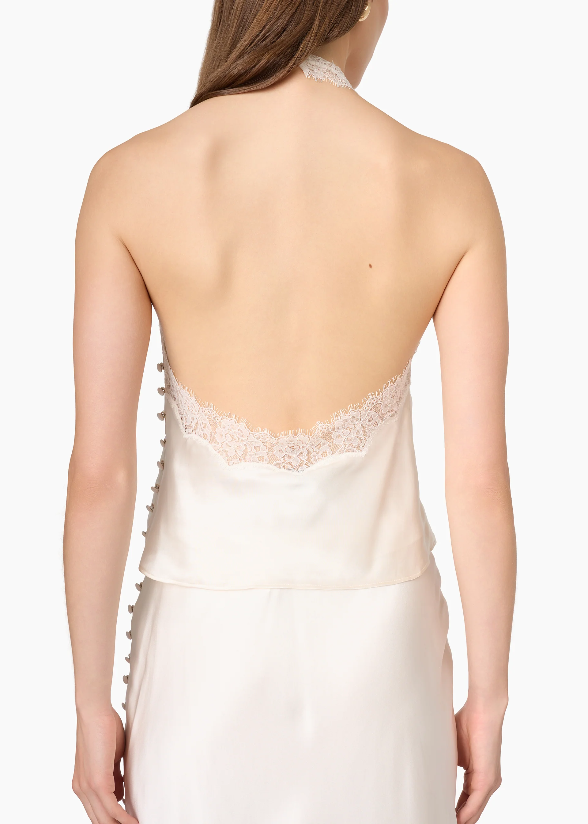 Lucille Silk Top Macadamia - Image 5