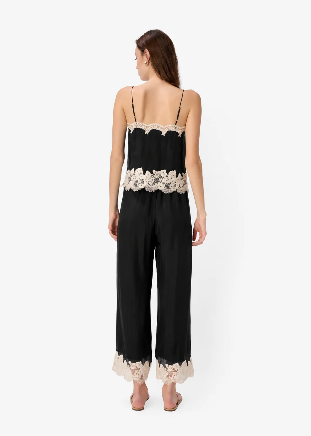 Maiya Silk Camisole Black - Image 3