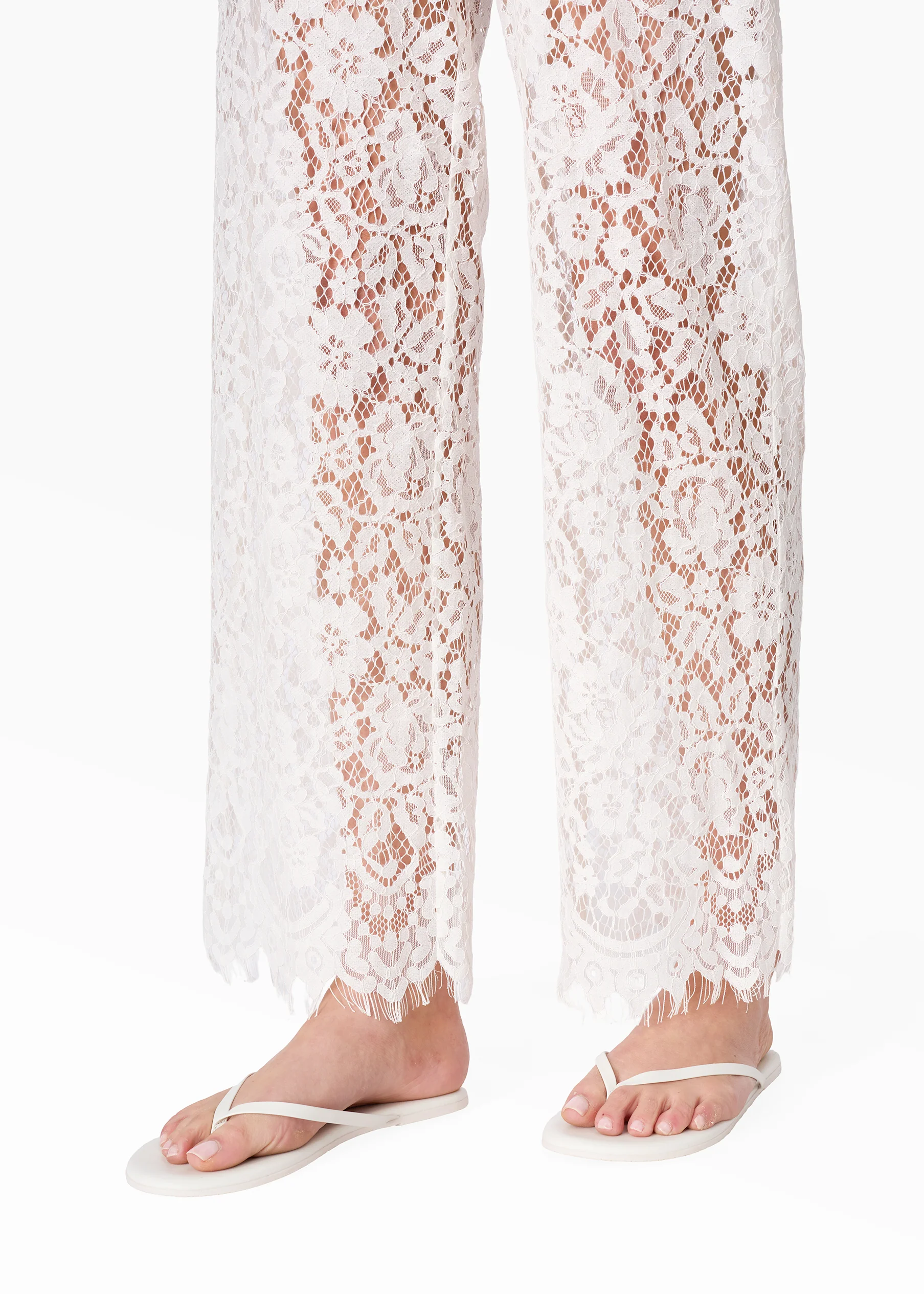Minerva Lace Pant White - Image 3