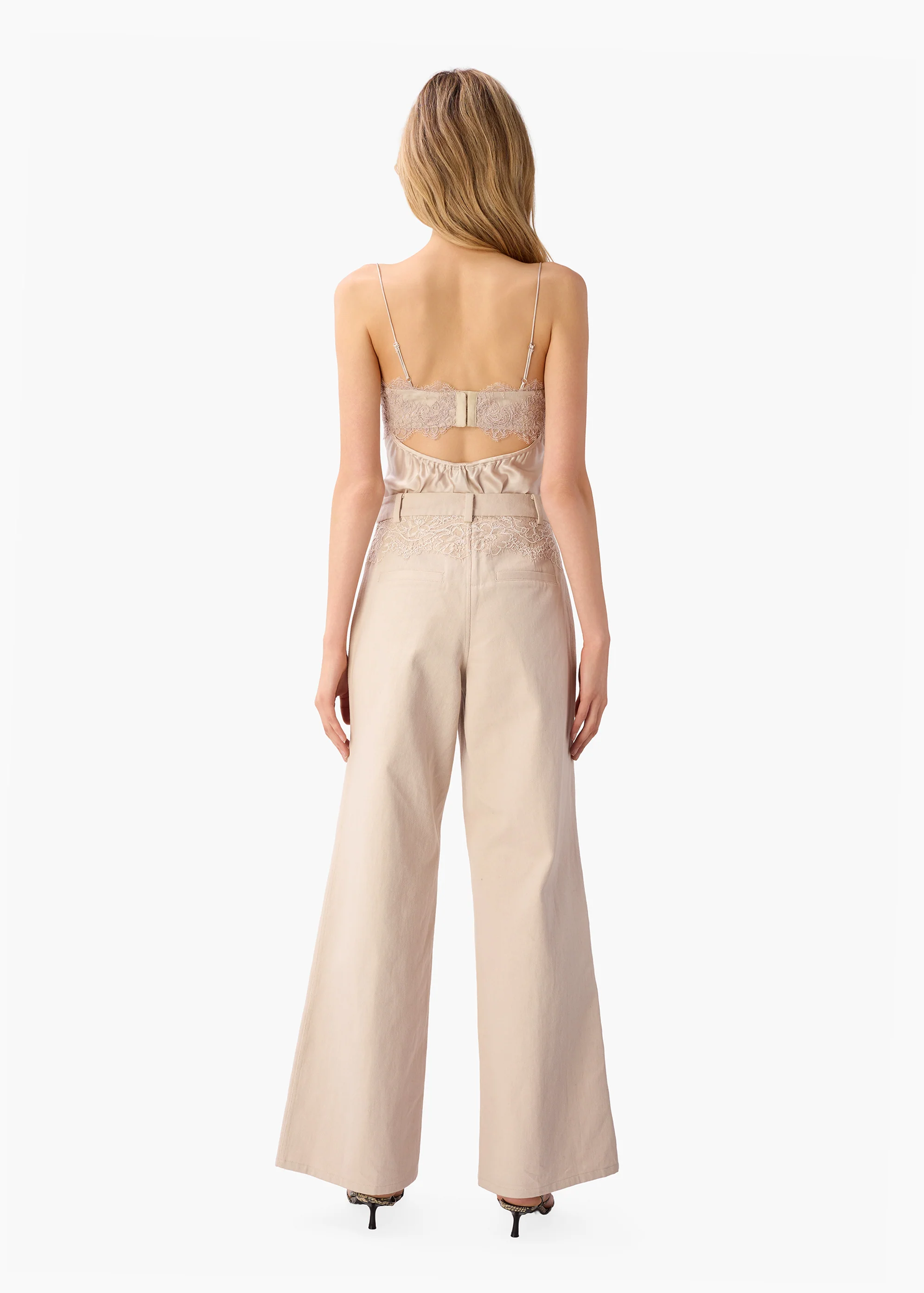 Natali Bull Denim Pant Oat - Image 5