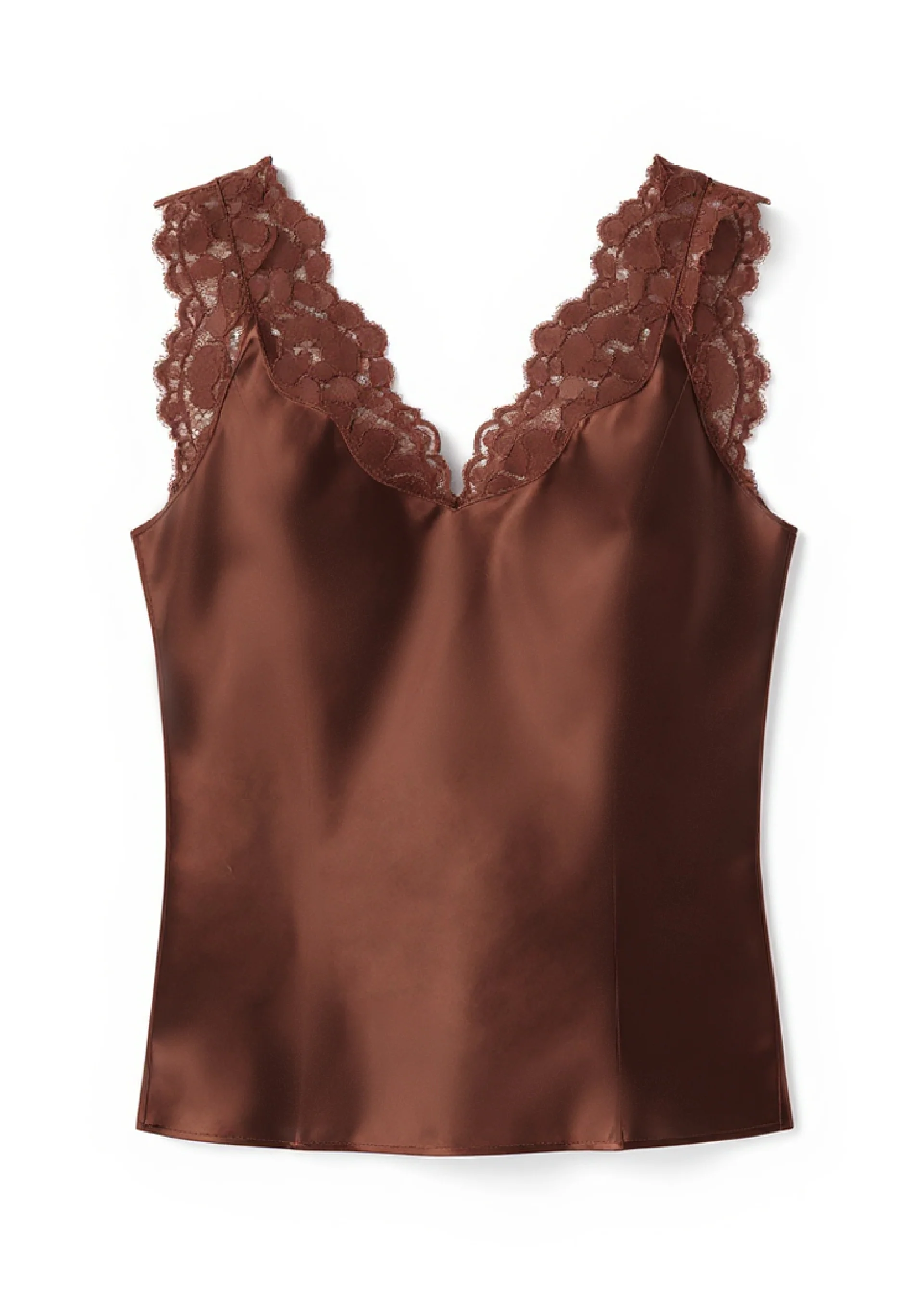 Ola Silk Camisole Mousse - Image 5