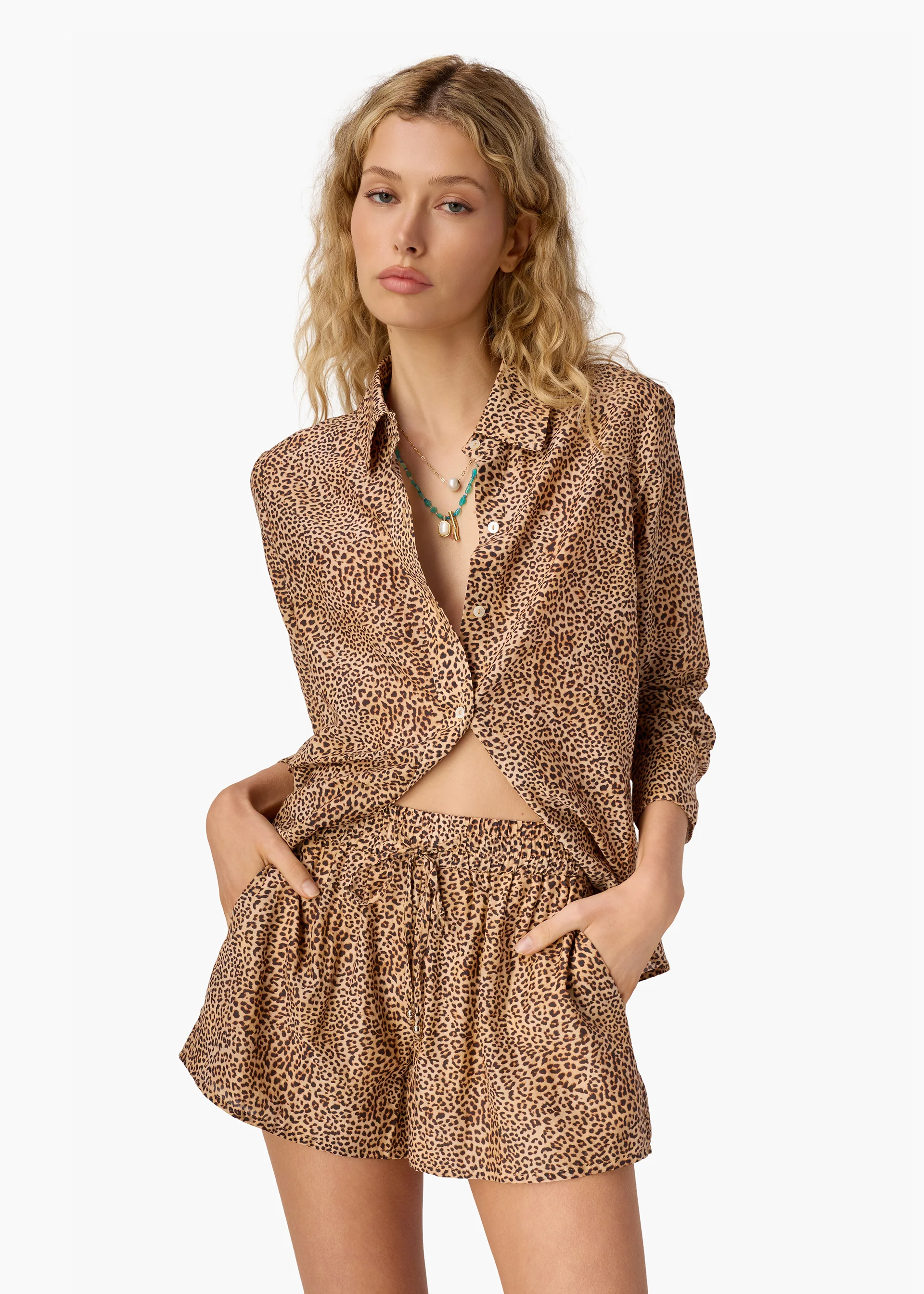 Oslo Silk Cotton Short Leo - Image 2