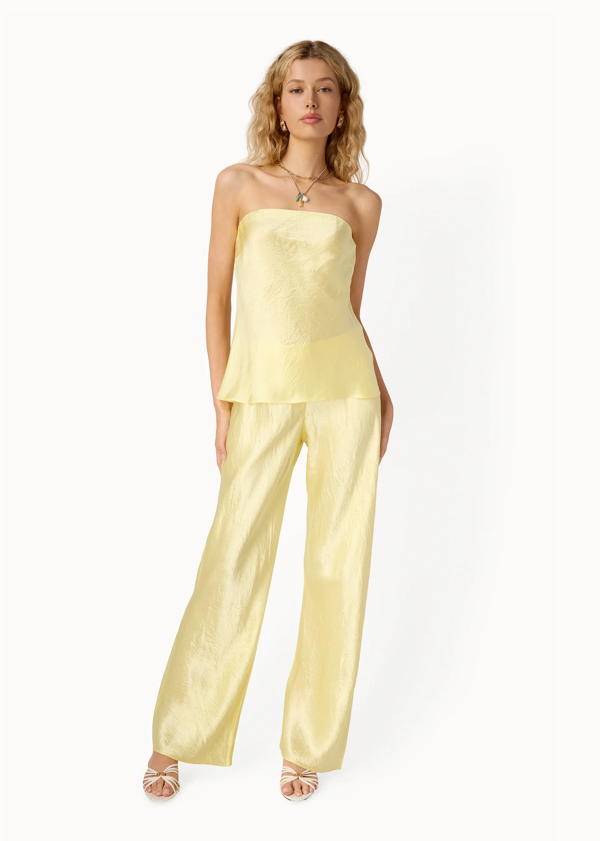 Palma Strapless Top Buttercup - Image 2
