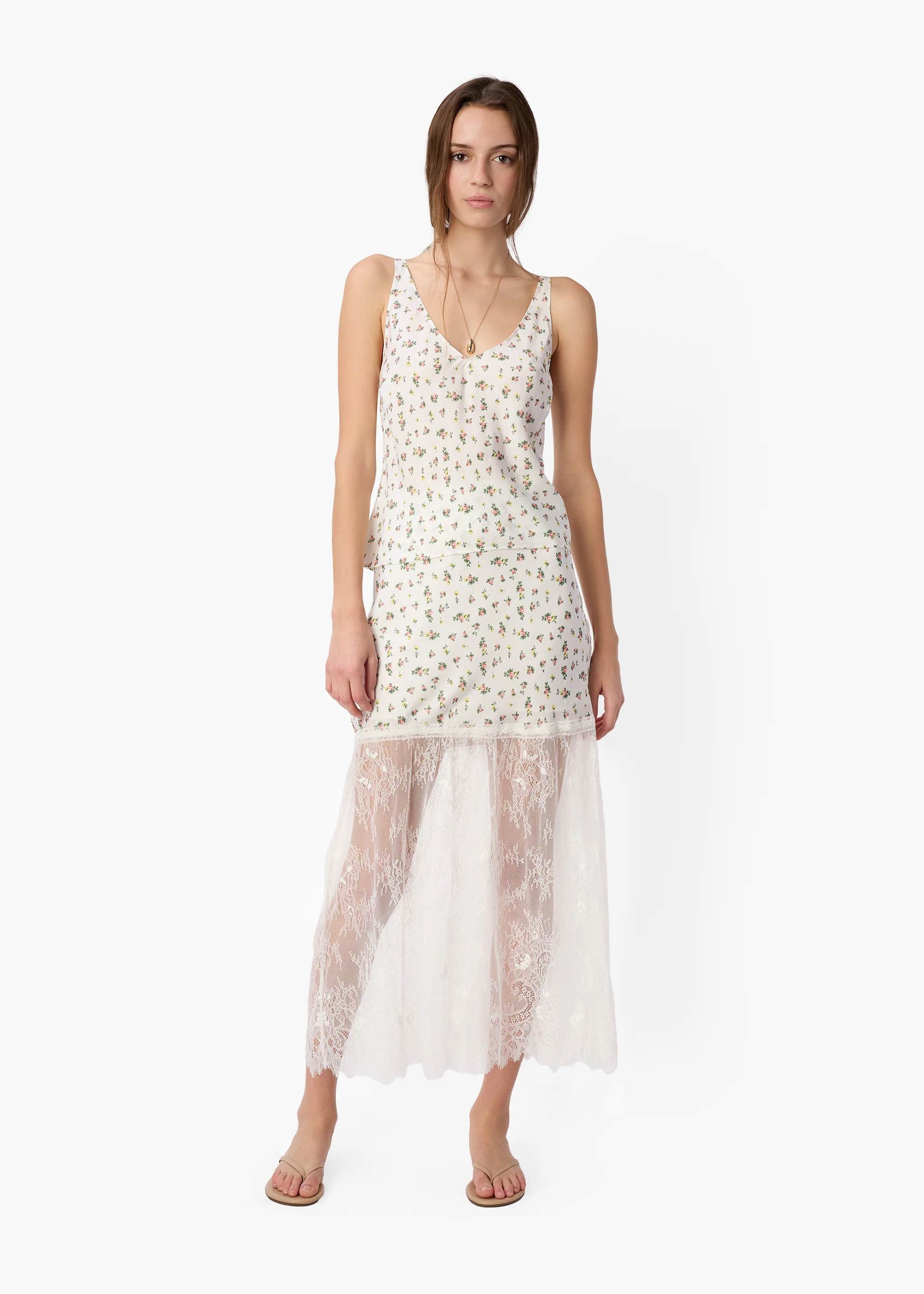 Rory Hammered Camisole Fleurette Ditsy - Image 2