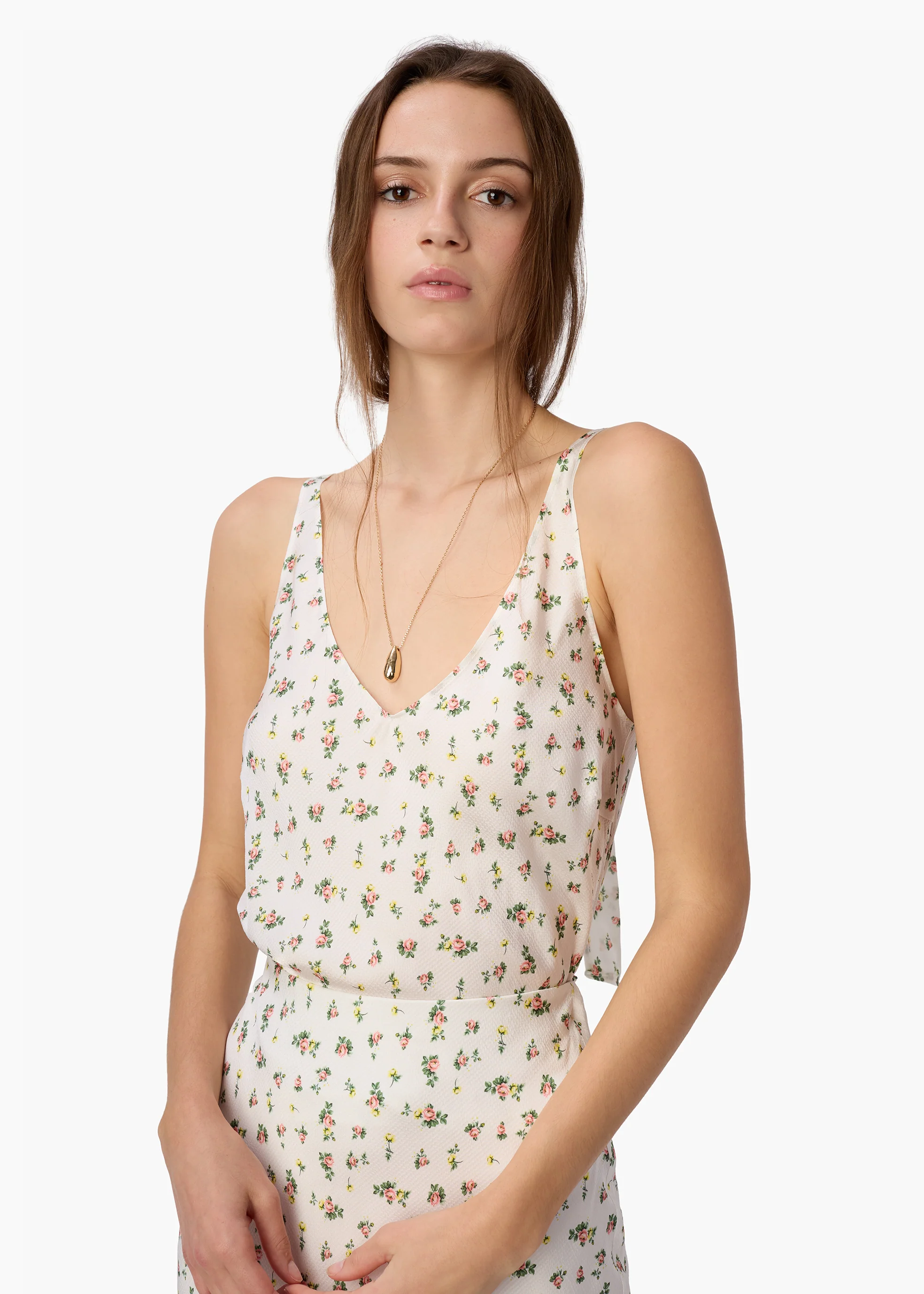 Rory Hammered Camisole Fleurette Ditsy - Image 3