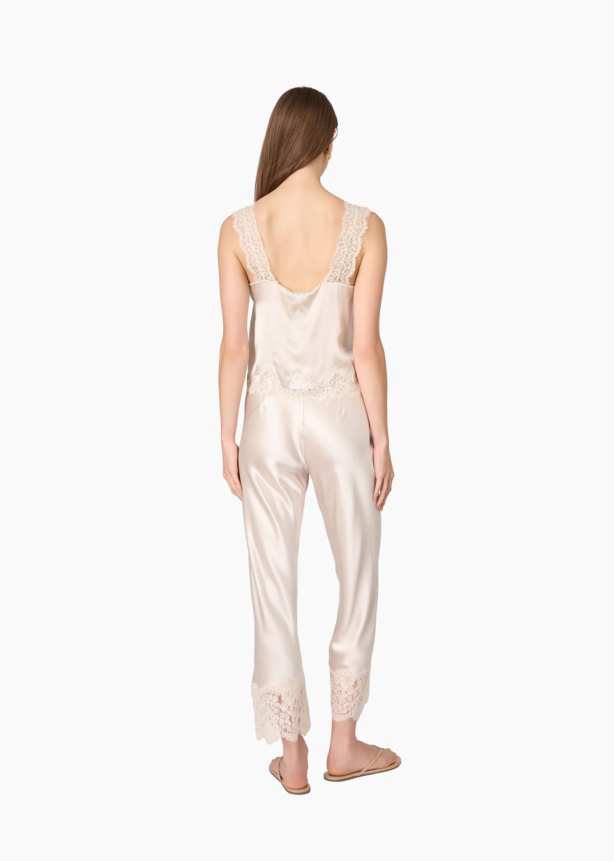 Tony Silk Camisole Oat - Image 5