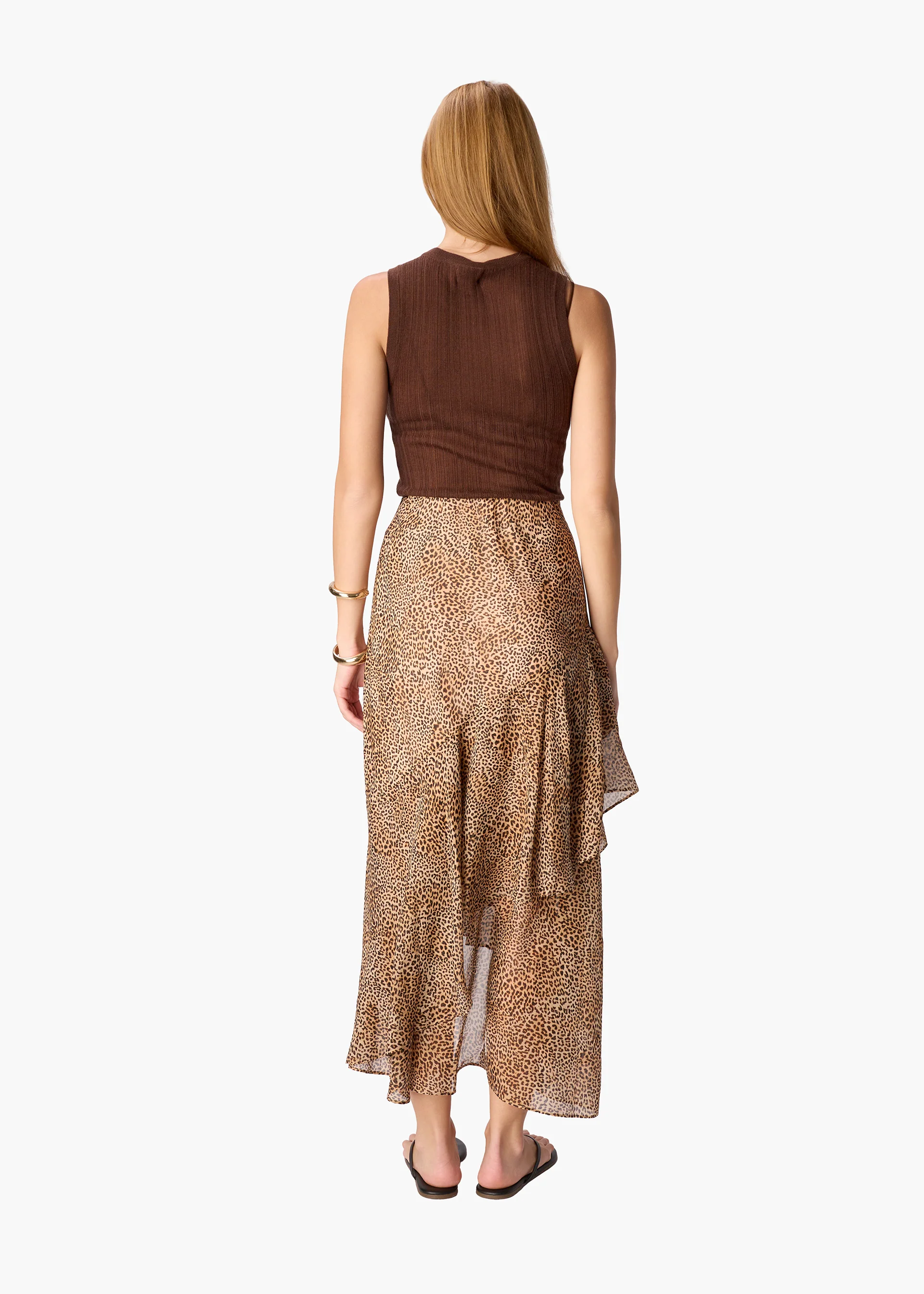 Yazmeena Chiffon Skirt Leo - Image 7