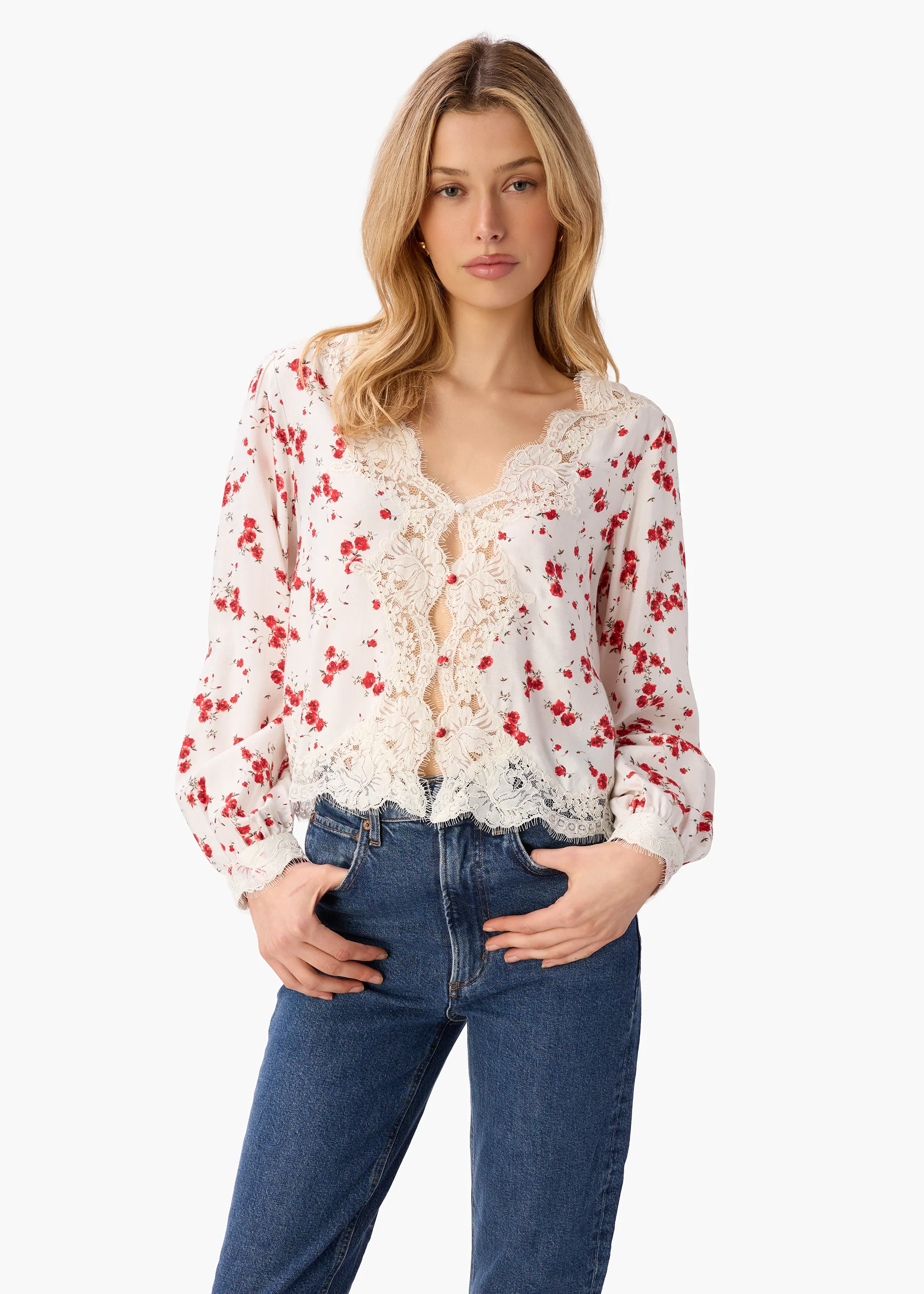 Yuri Blouse Candied Rose